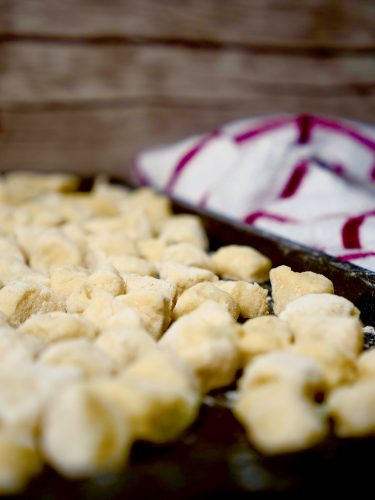 homemade gnocchi